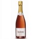 bon champagne rosé floral et élégant